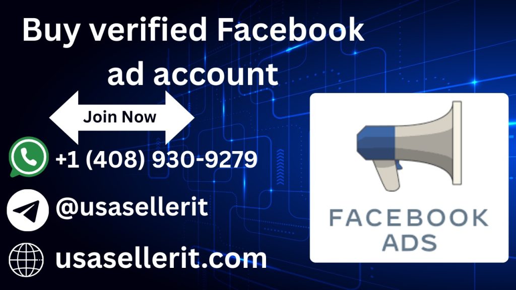 Buy verified Facebook ads accounts