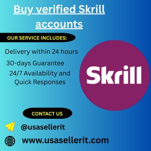 Buy verified Skrill accounts